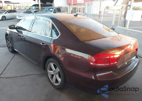 2014 Volkswagen Passat 2.5L Se from USA, damaged, VIN 1VWBP7A3XEC014450